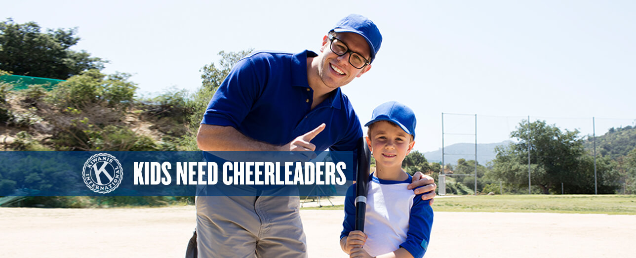 Kids need cheerleaders